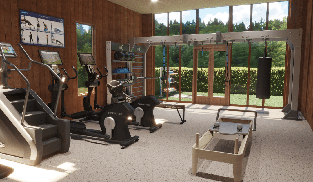 hotel gym design by fitness design group